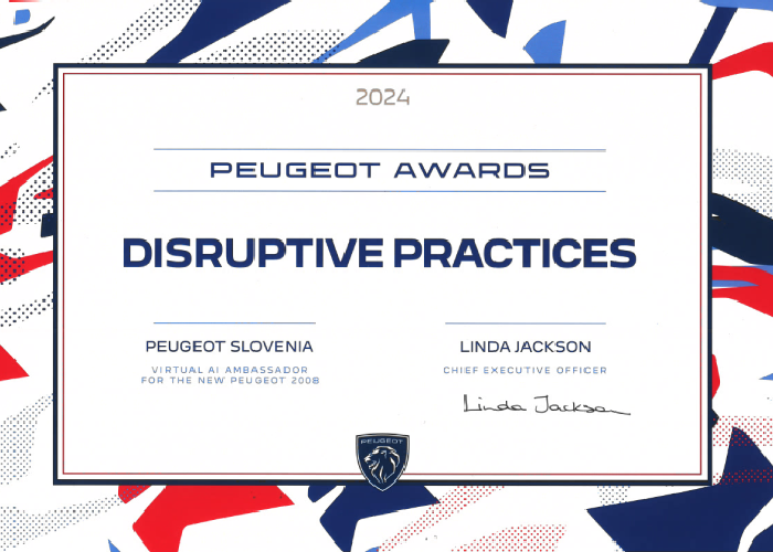 International Achievement Award at the Peugeot Awards 2024 - iPROM - News