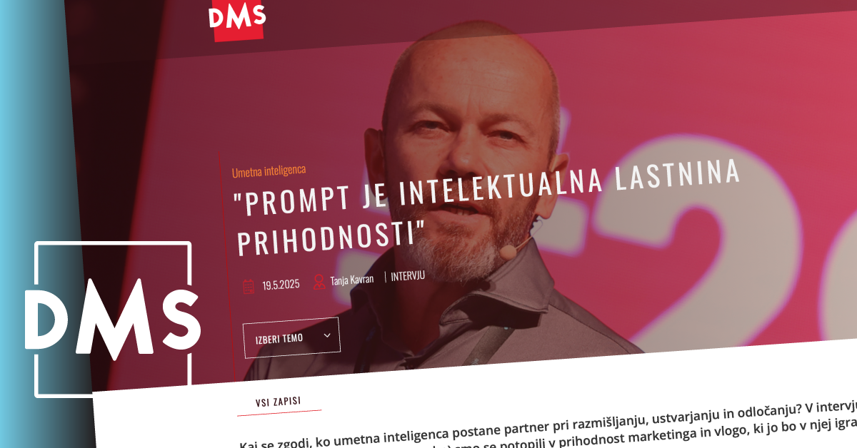 Prompt je intelektualna lastnina prihodnosti - iPROM - Mnenja strokovnjakov - Simon Cetin