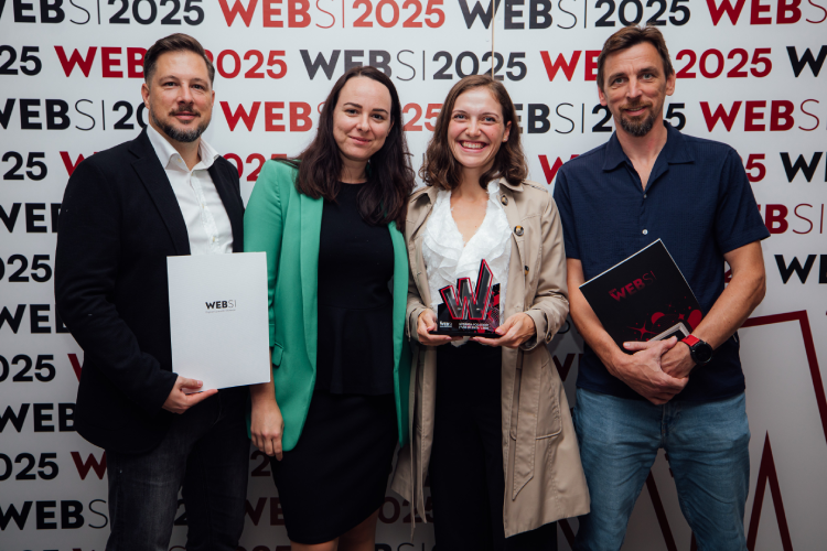 iPROM wins at WEBSI 2025 in the category Best Use of Data with the project Ljubljana Airport FLY and secures third place in the category Retail with the project SPAR Tailormade - iPROM - News