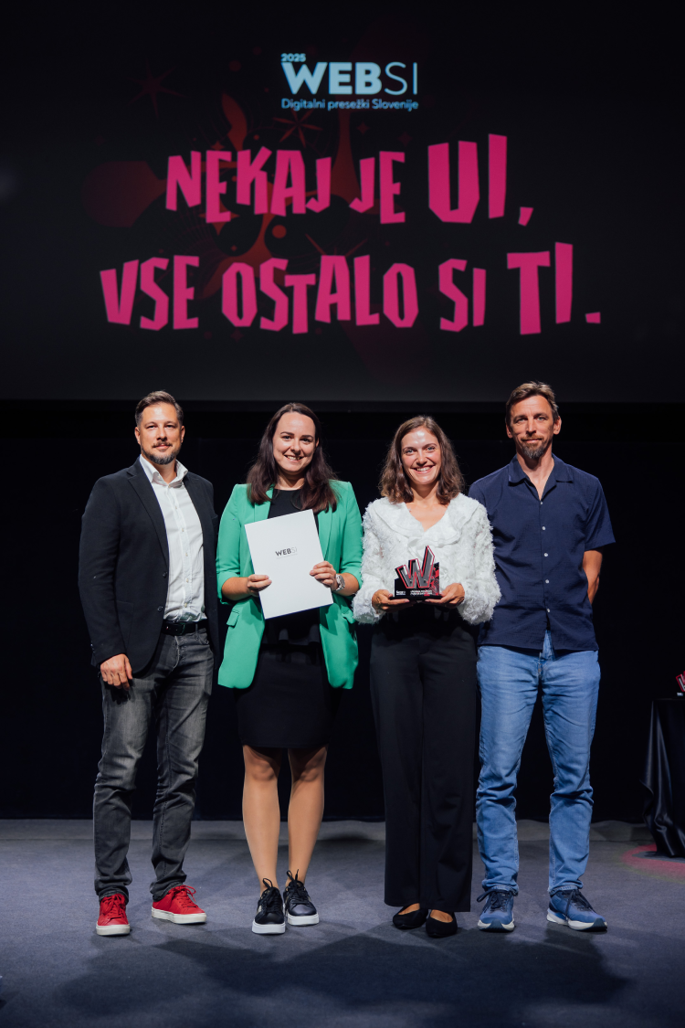 iiPROM wins at WEBSI 2025 in the category Best Use of Data with the project Ljubljana Airport FLY and secures third place in the category Retail with the project SPAR Tailormade - iPROM - News