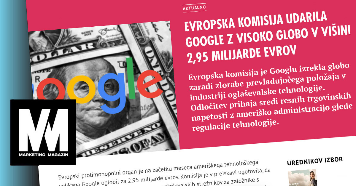 Simon Struna for Marketing magazin: The fine will change how advertising money is allocated - iPROM - News