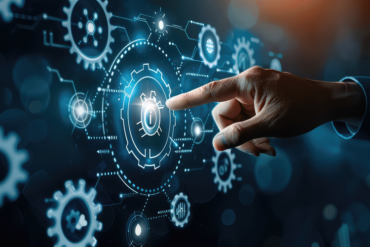 Measuring digital advertising impact with analytical symbols and gears